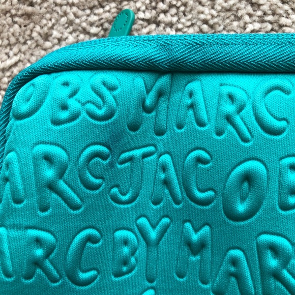 MARC by Marc Jacobs Turquoise 15" Laptop Bag - Picture 4 of 4